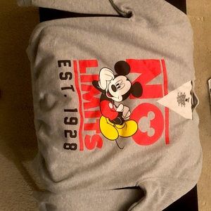 Mick Mouse Cutout Sweatshirt Size: Medium